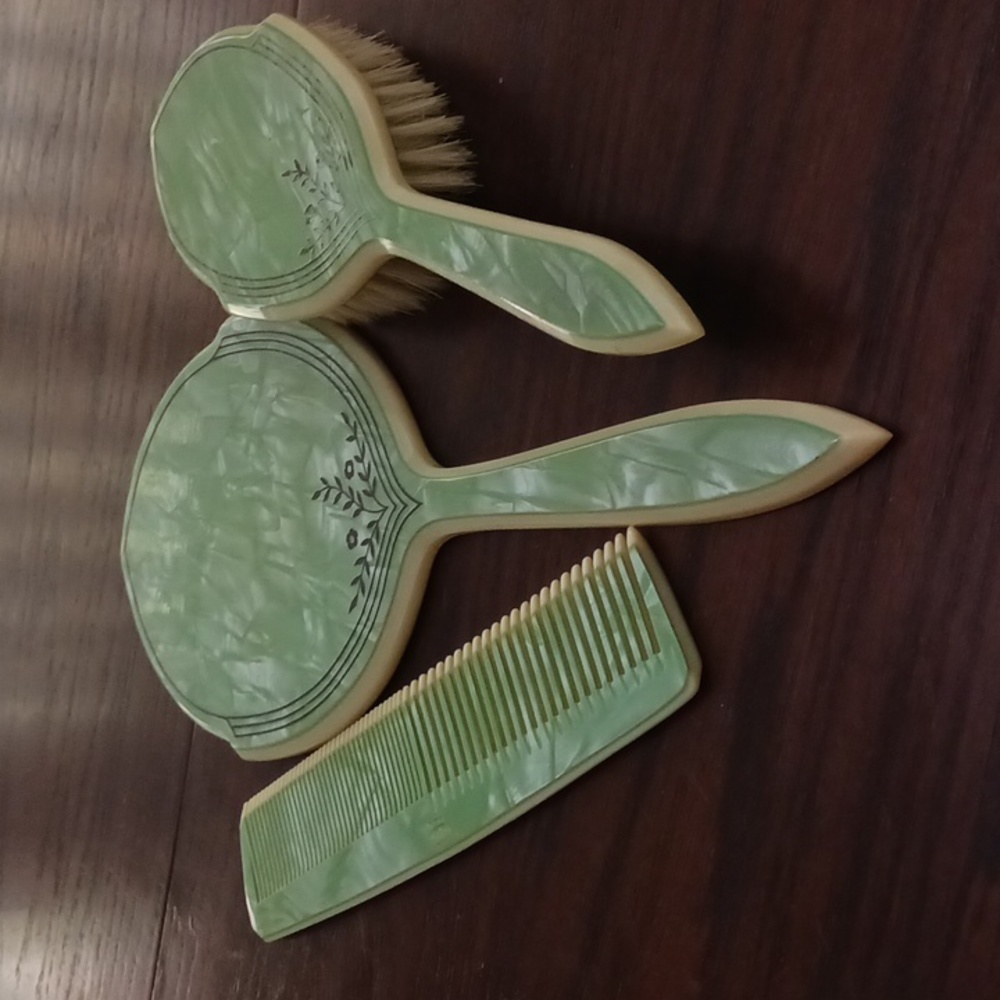 Vintage  Art DECO Dresser Set